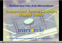 Video: MTI Transparent Vector Graphics Display Demo